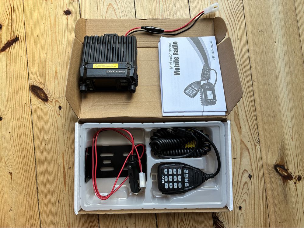 QYT KT-8900D 25W VHF / UHF Radio Krótkofalówka 2 m 70 cm