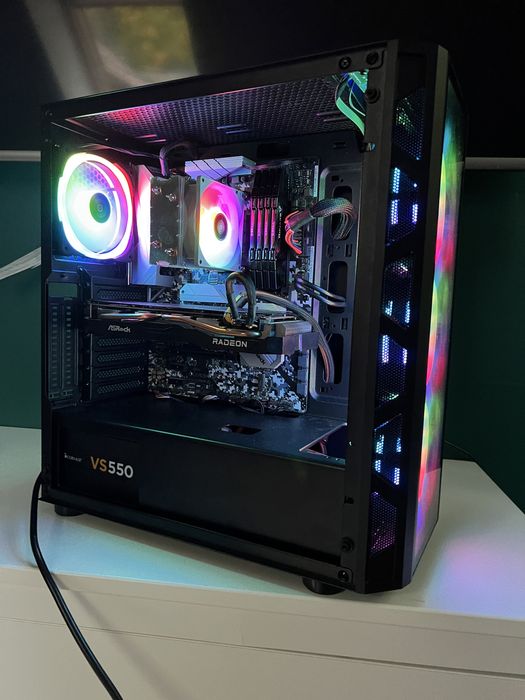 Komputer do gier Ryzen 5600 / RX 6700XT / 32gb ram / 1 TB SSD NOWY