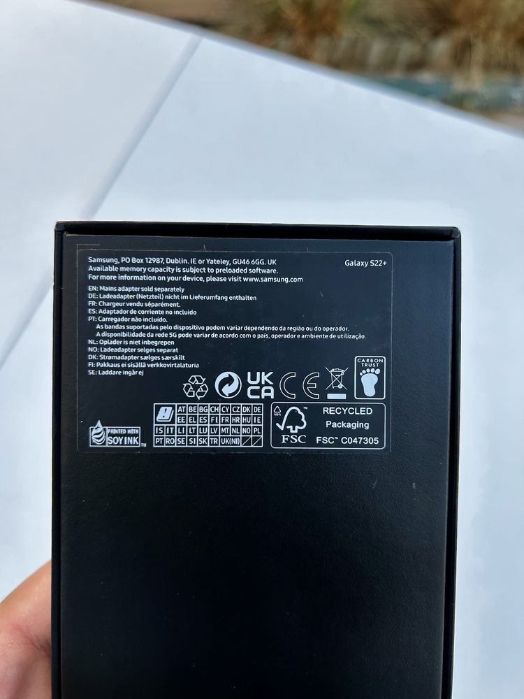 Samsung S22+ Branco 256GB