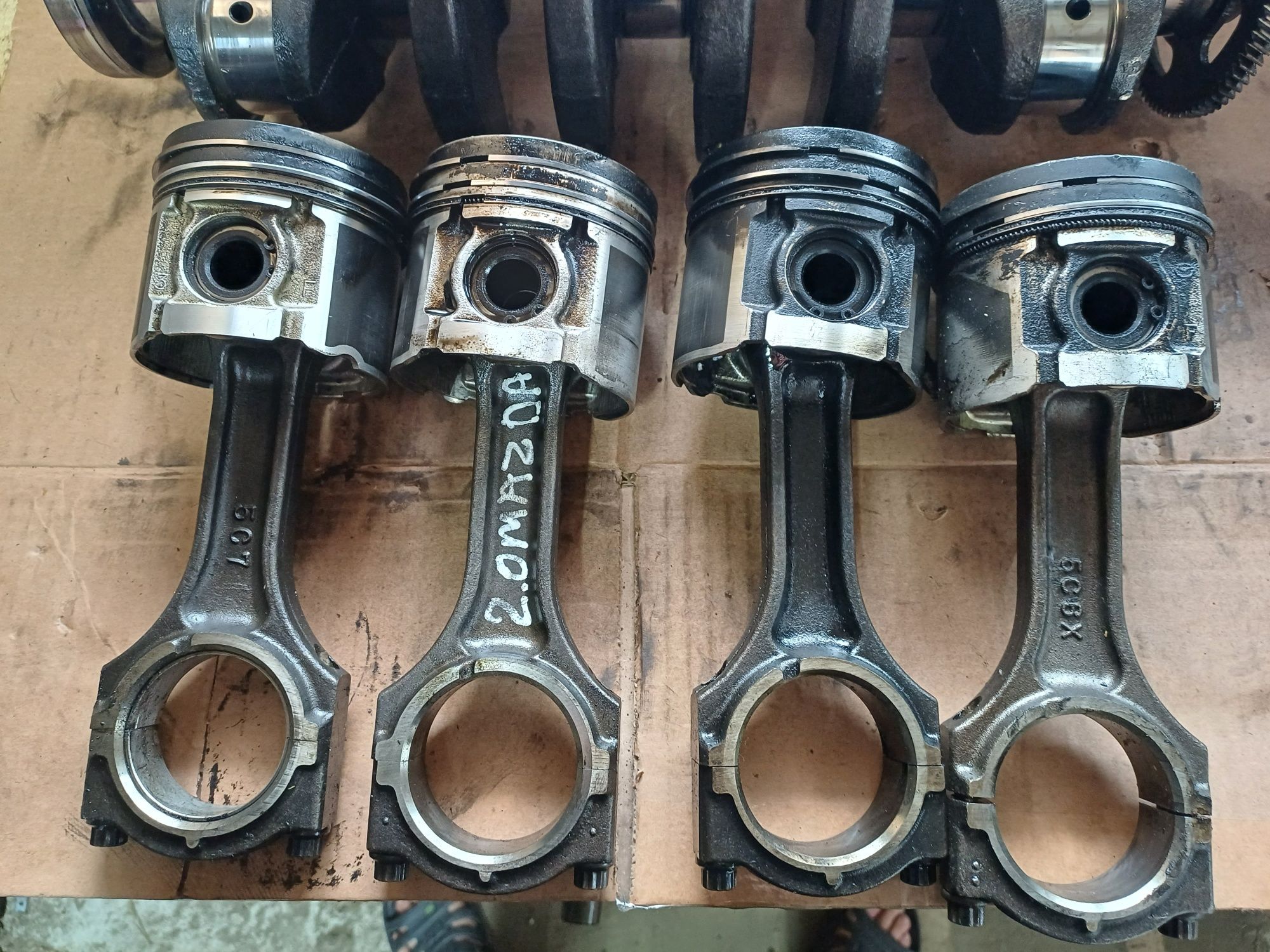 Коленвал mazda 3  5 6  2.0 CITD  RF5C RF7J