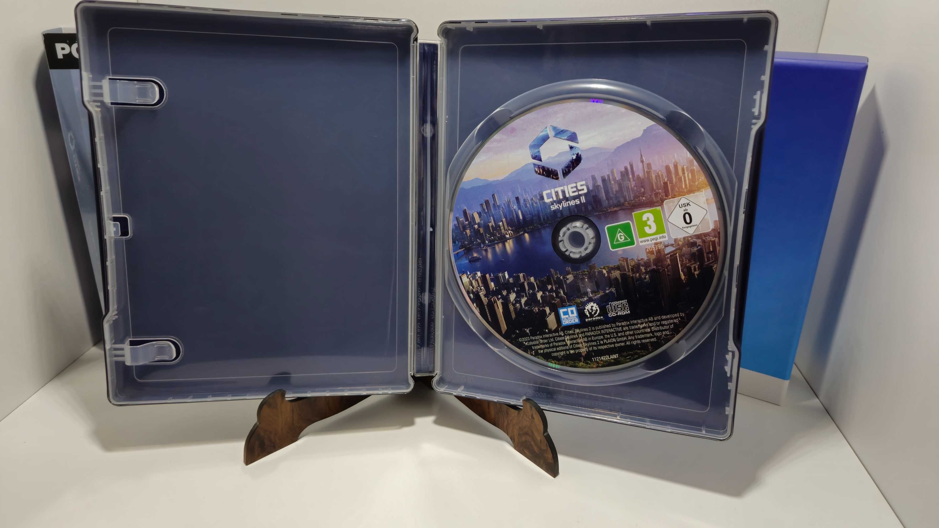 Steelbook Cities Skylines II  Mapa Premium Edition