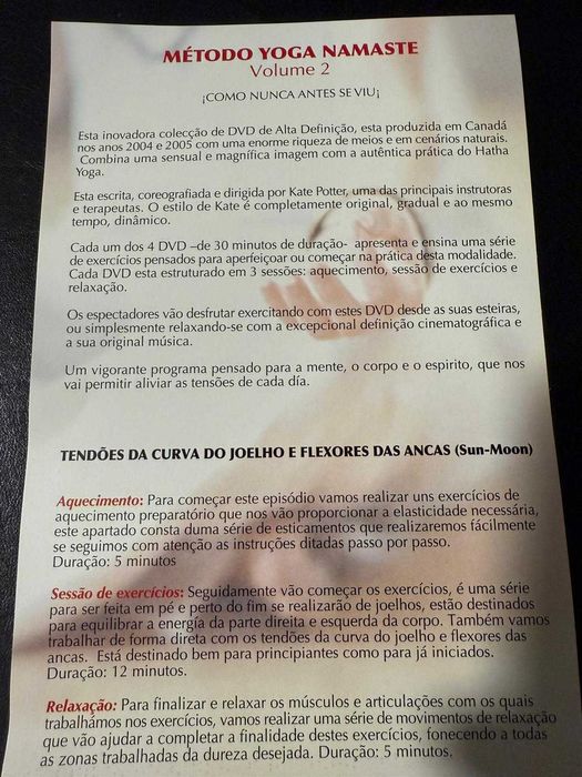 DVD Namaste Yoga "Vol. 2"