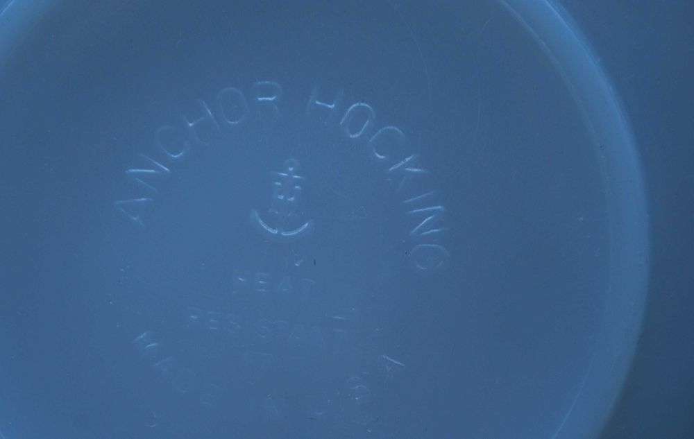 Pratos Antigos de Luxo Anchor Hocking (USA)