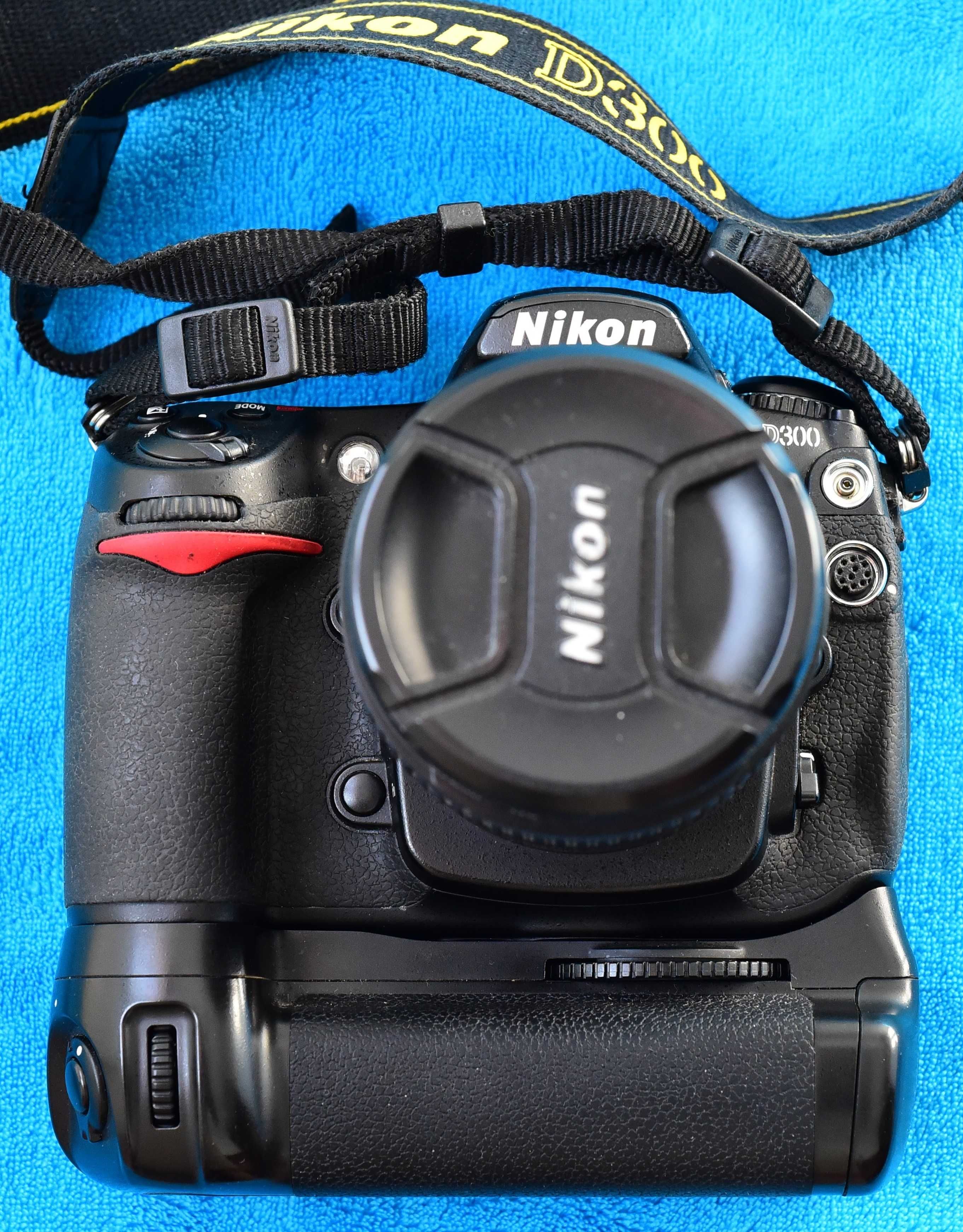 Nikon d300 + Nikon Nikkor 18-70 + battery pack