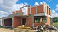Budowa domów, obiektów profesjonalnie roboty żelbetowe murowanie dachy