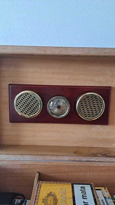 Caixa charutos humidificadora premium