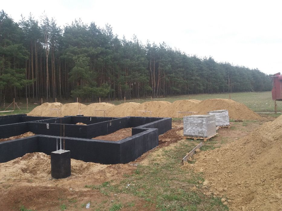 Usługi koparka, koparko-ładowarka, prace ziemne, wykopy, rozbiórki.