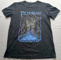 Туровый мерч футболка black metal группы Pillorian size M