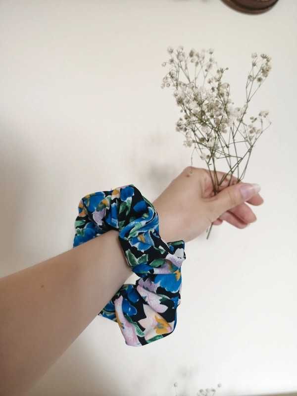 Scrunchie/Frotka ręcznie robione.
