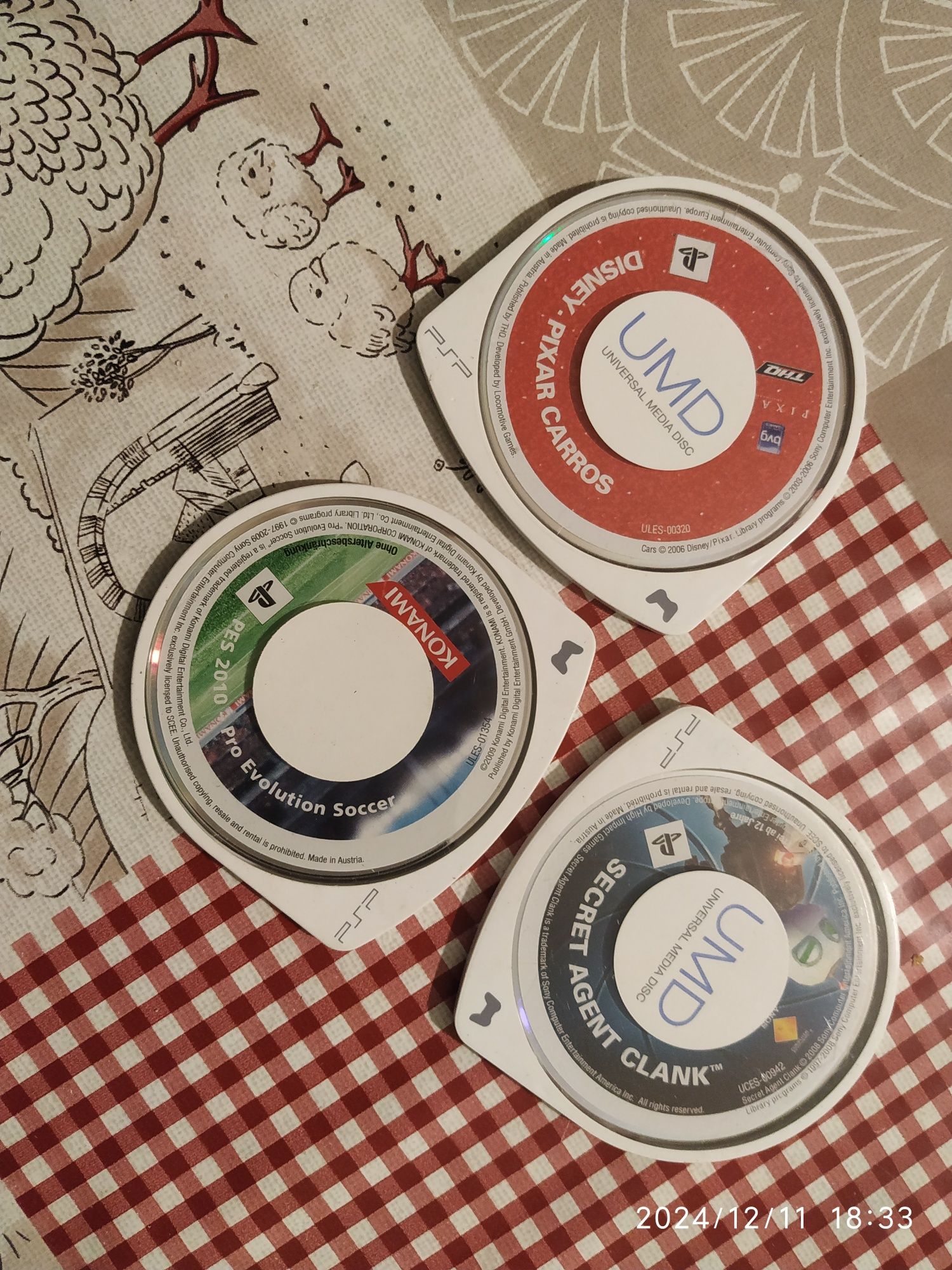 Pack 3 jogos PSP
