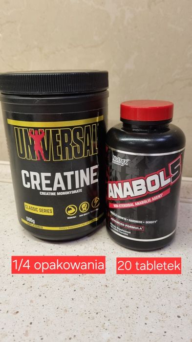 Suplementy BLACK DEVIL, kreatyna CM3 biała cola, CREATINA, ANABOL 5