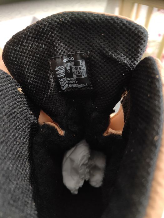 Дитячі зимові черевики ecco розмір 31