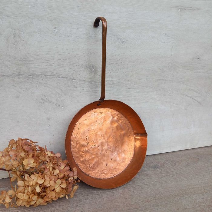 Miedziana patelnia średnica 20 cm