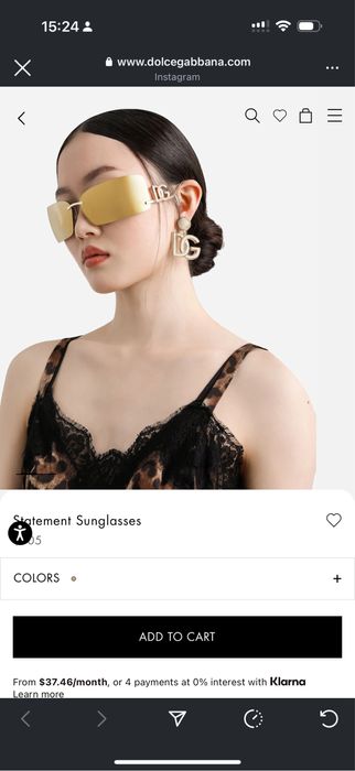 Sprzedam oryginalne okulary marki Dolce Gabbana.