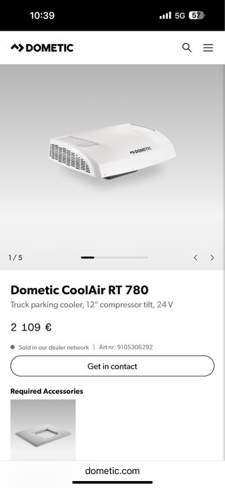 Ar condicionado 24 v DOMETIC