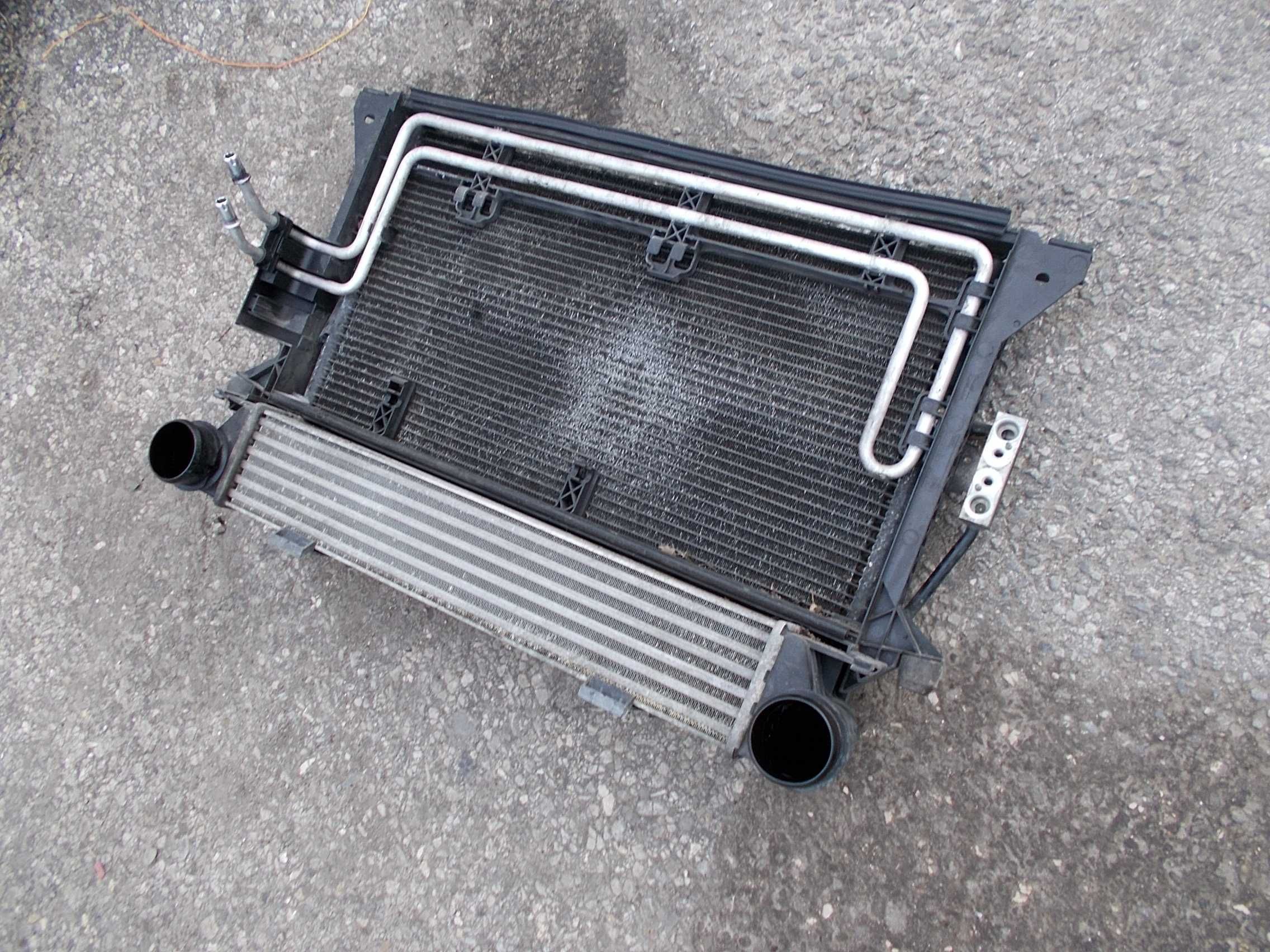 bmw E39 2.0 td 02r chłodnica klimy wspomagania powietrza intercooler