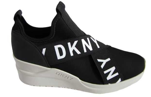 DKNY czarne sneakersy damskie 42