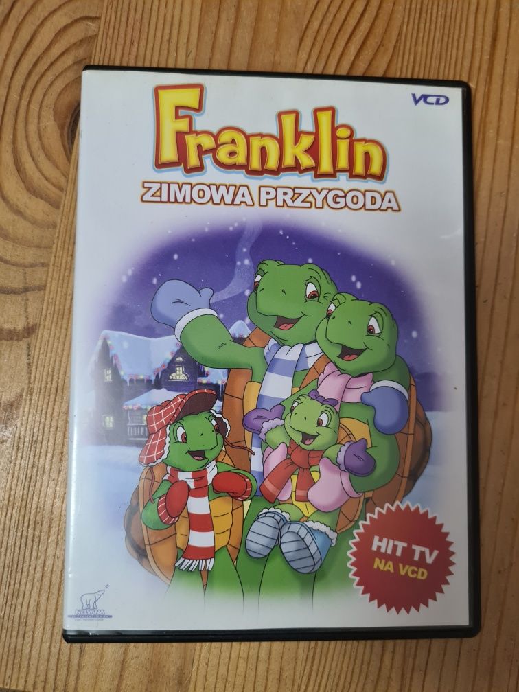 Franklin zimowa przygoda płyta vcd video cd bajka ~