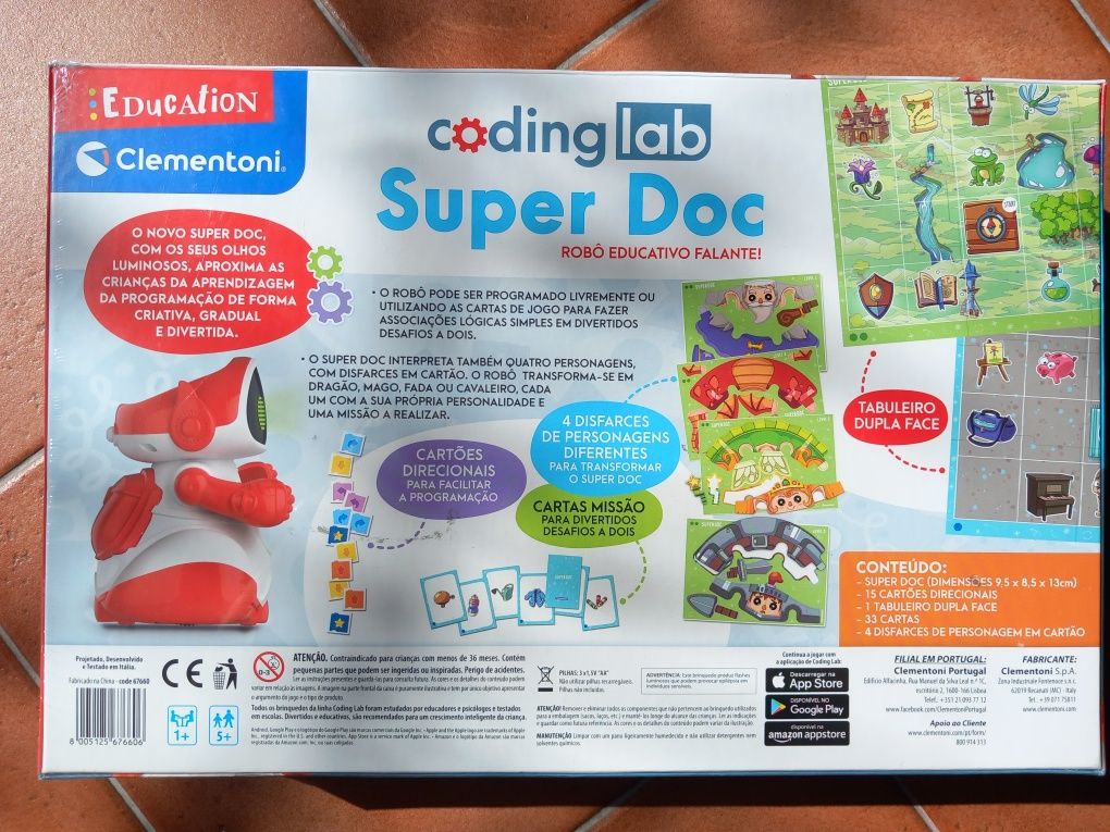 Brinquedo: Super Doc - Robô educativo falante