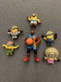 Figurki zabawki minionki