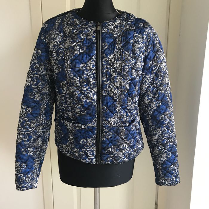 Kurtka pikowana rozm. L Mango print
