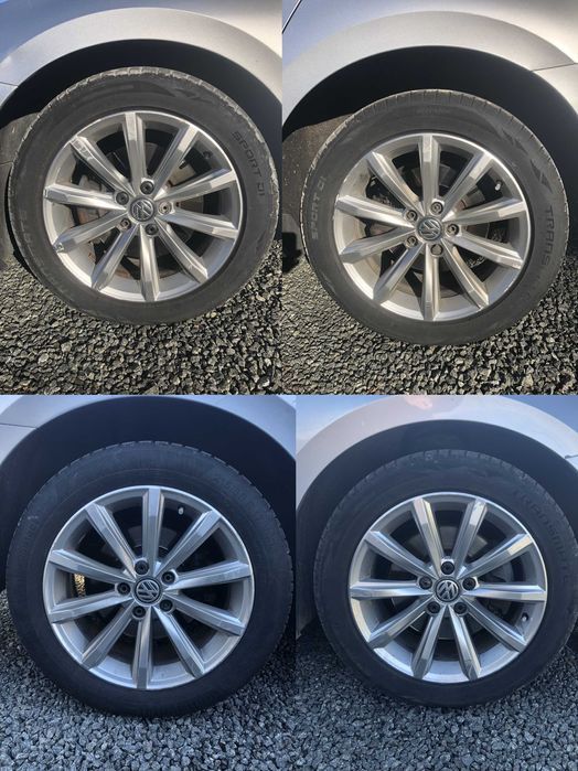 Комплект дисків з гумою R17 5x112 London 7J ET40 Volkswagen Skoda Audi