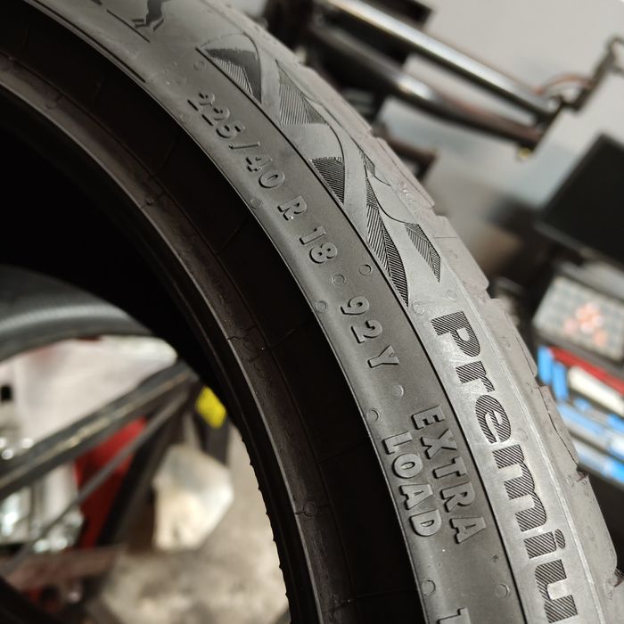 225/40/18 XL Sprzedam komplet opon letnich Continental