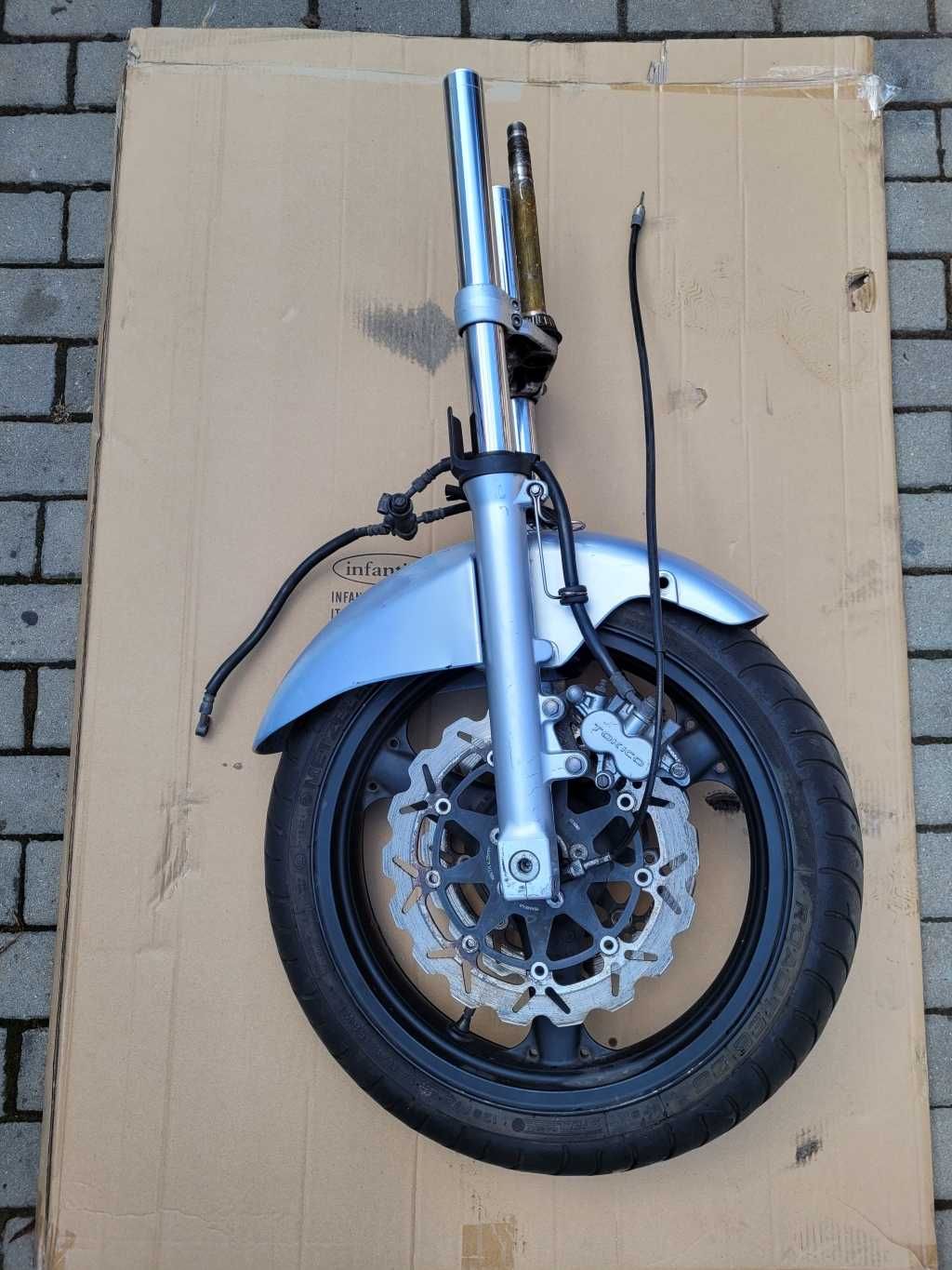 Kawasaki ZR 7 ZR-7 oś tarcze felga lagi półka zacisk ślimak