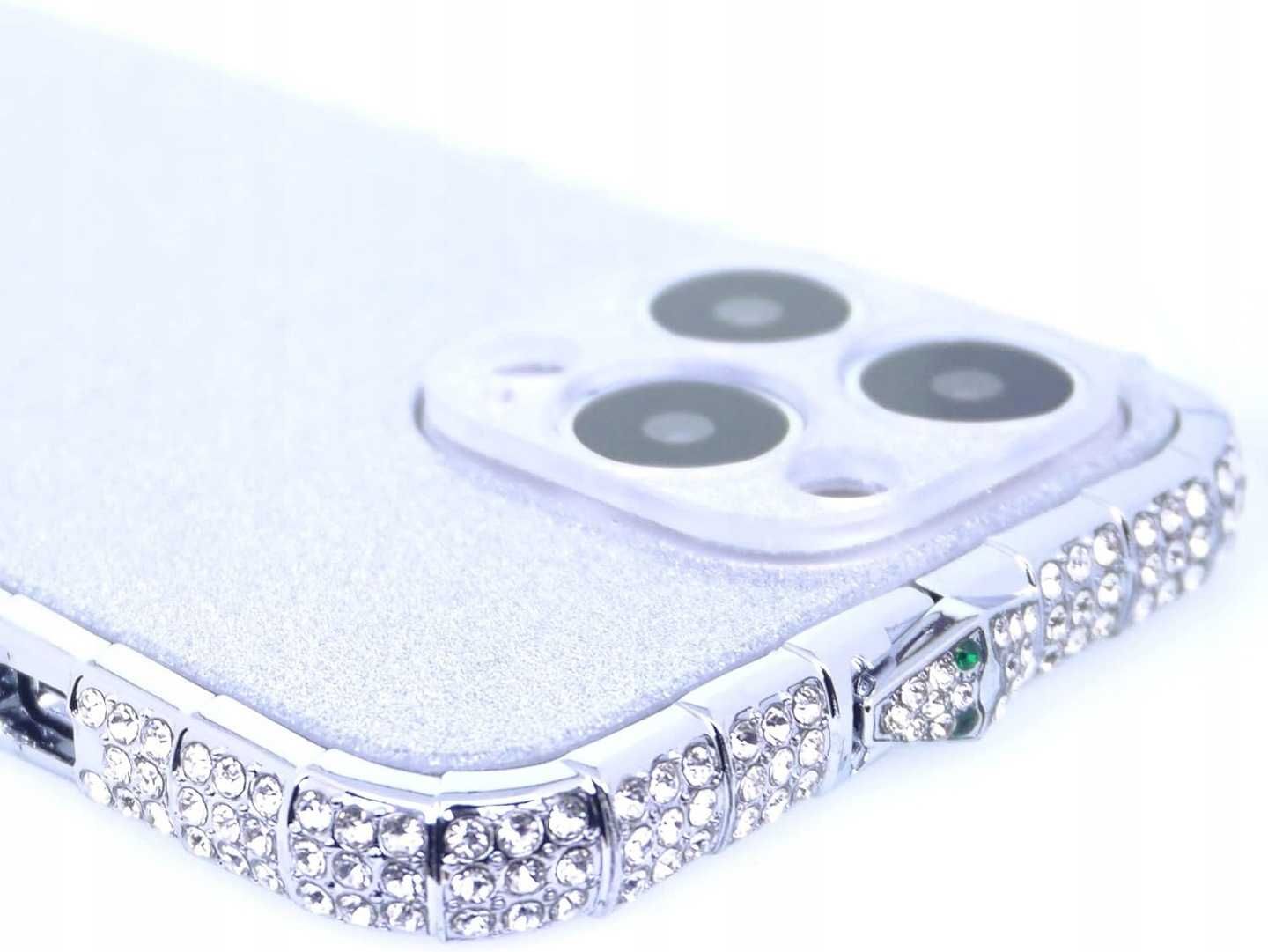 Ramka plecki (bumper) Dmaos do Apple iPhone 13 Pro srebrny
