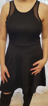 Czarna sukienka H&M rozm. M