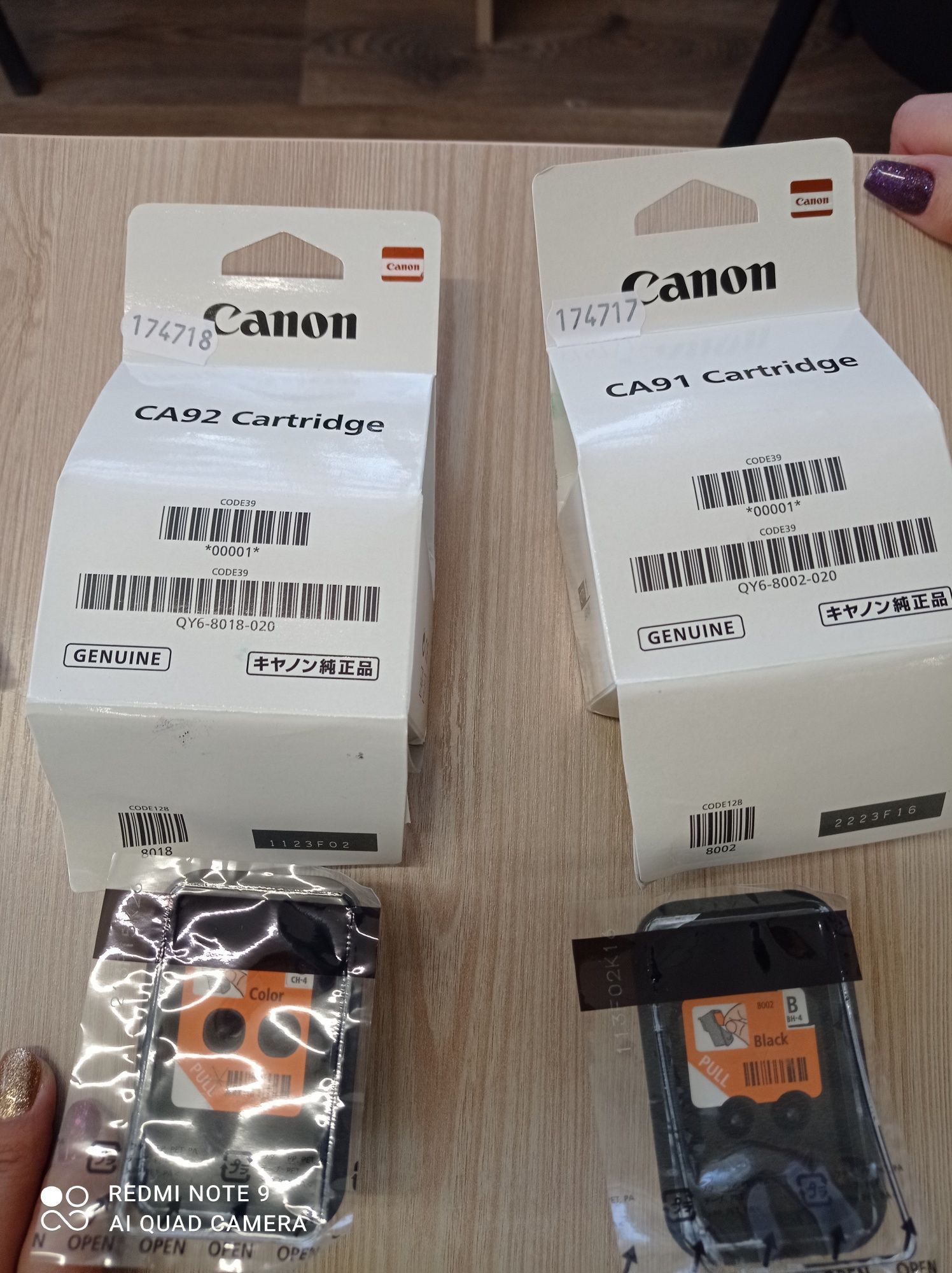 Друкуючі головки на принтер Canon серії G