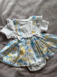 Патріотична боді-сукня в українському стилі платье девочка 6 месяцев