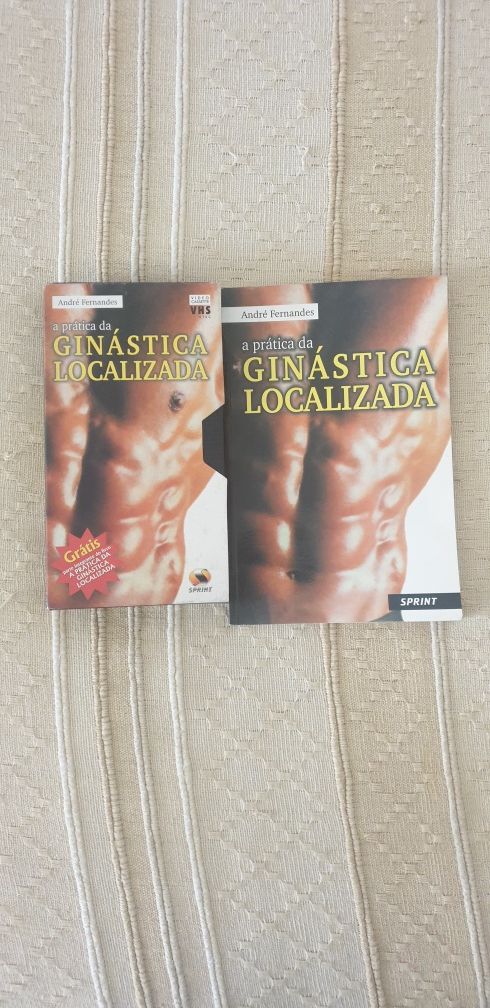 Livro+VHS "Natação 4 nados", "Ginástica Localizada", "Jogos Olímpicos"