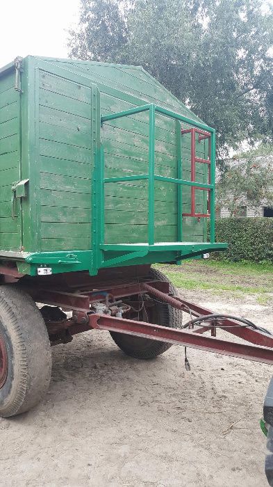 Sprzedam Przyczępę Sztywna 14 ton HL - Niemka - Drewnianka - brandys
