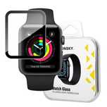 Szkło Hybrydowe Do Apple Watch 3 / 2 / 1 42Mm Czarny