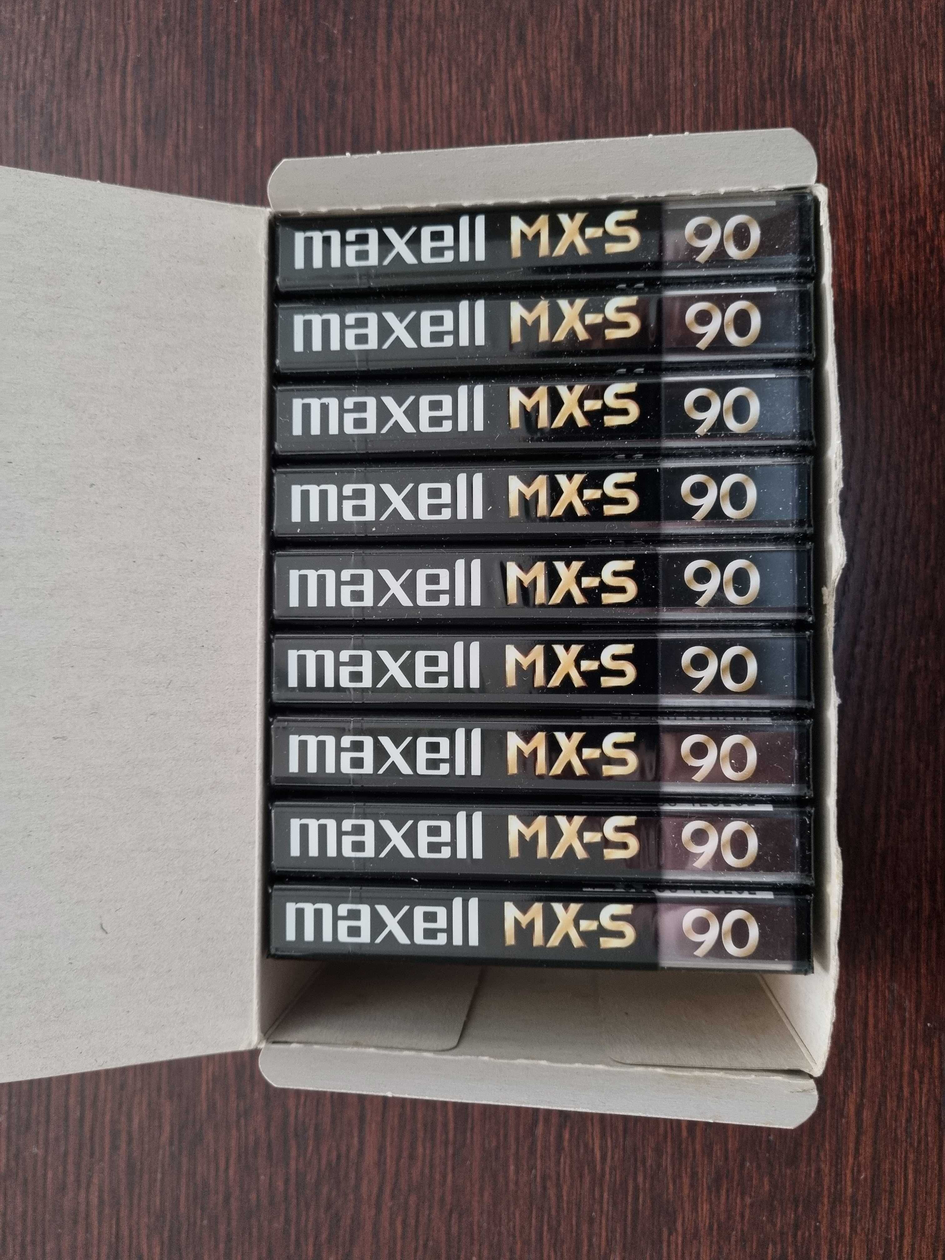 Maxell MX-S 90 Typ IV Metal Audio Kaseta - oryginalnie zapakowana!