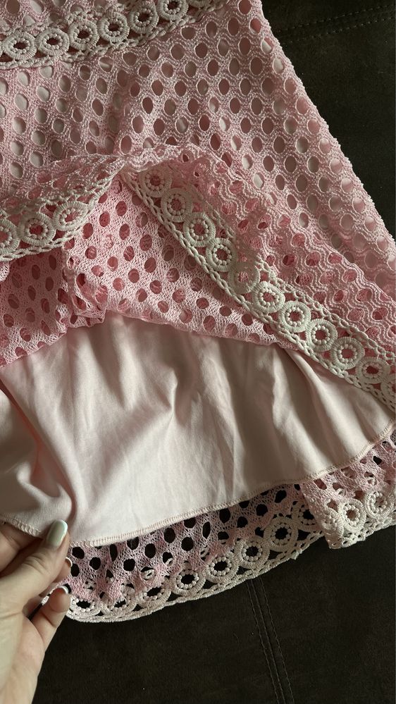 Сукня сарафан на літо рожева