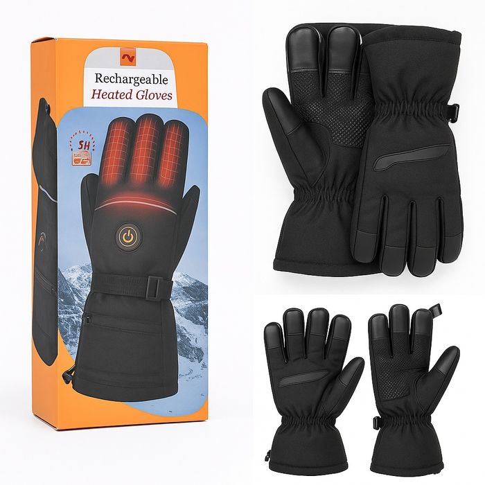 Мото перчатки с подогревом