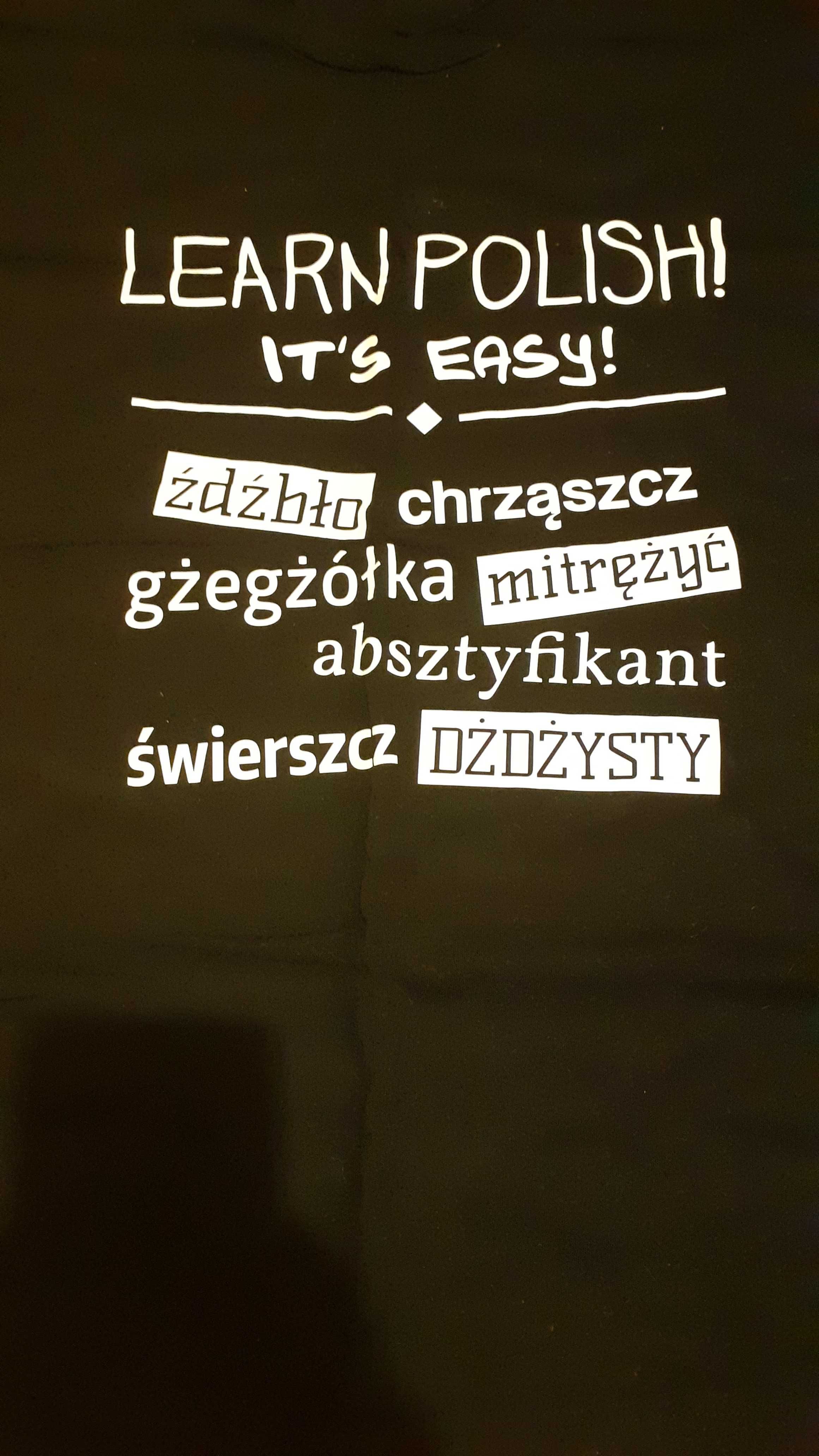 T-shirt - Learn Polish, it's easy