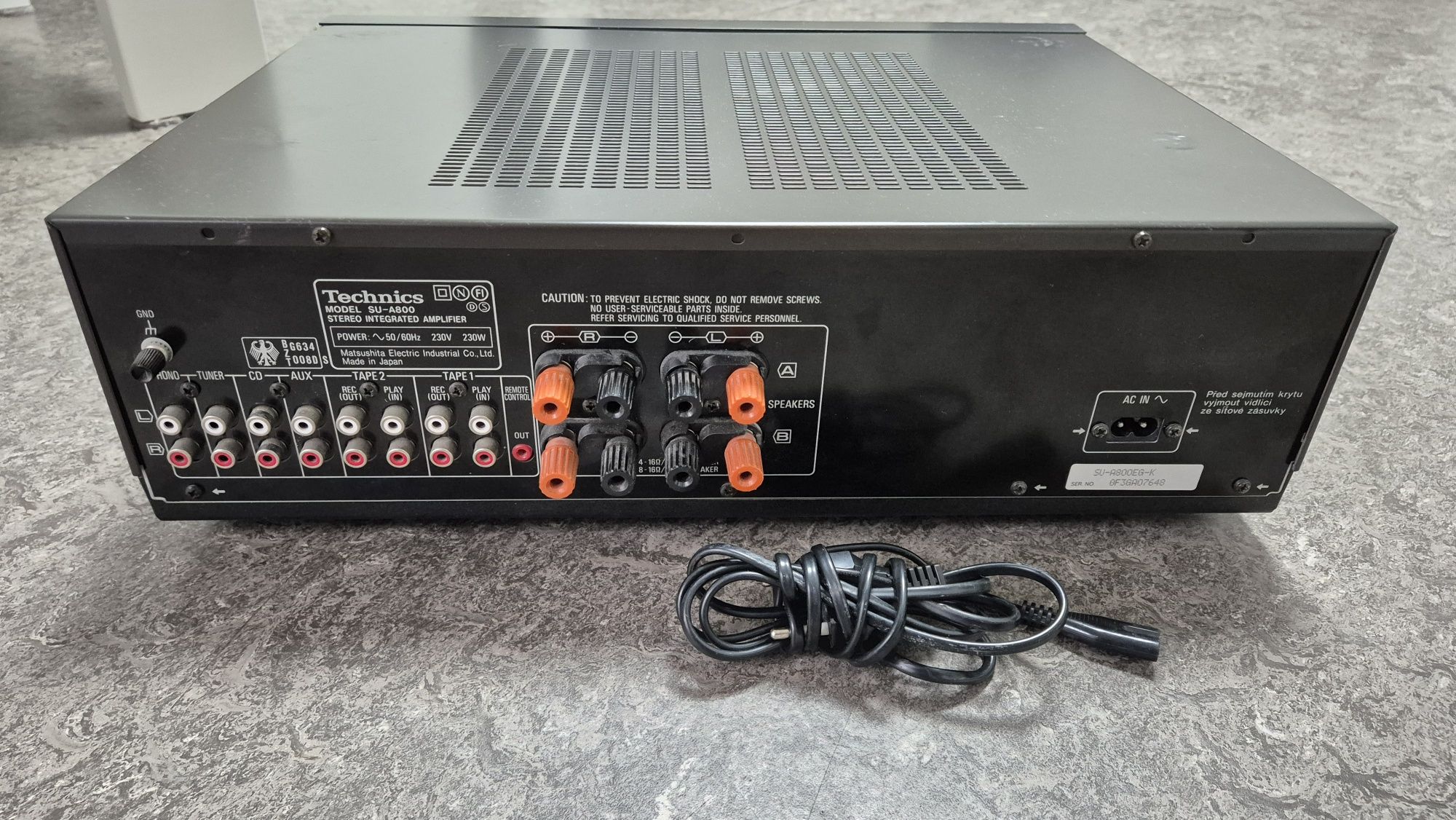 Technics SU-A800 wzmacniacz HiFi amplituner