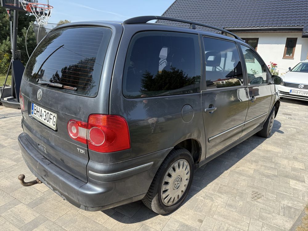 Volkswagen sharan 1.9 tdi 130km klimatronic 7 foteli