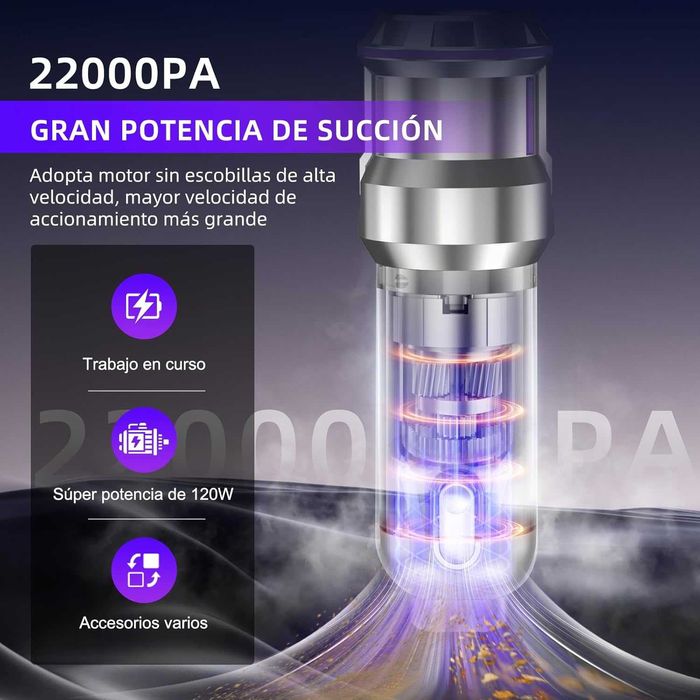 Aspirador de pó portátil aspirador de pó sem fio para carro 4 em 1