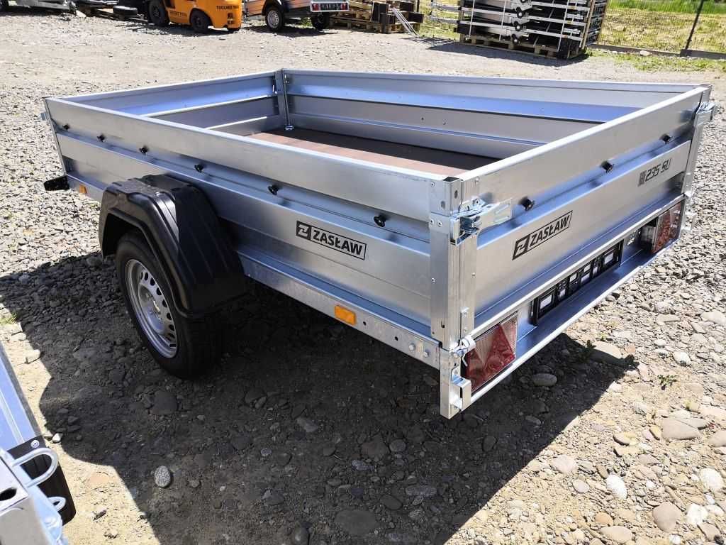 Przyczepa Przyczepka ZASŁAW 235SU 235x132x35 - UCHYLNA