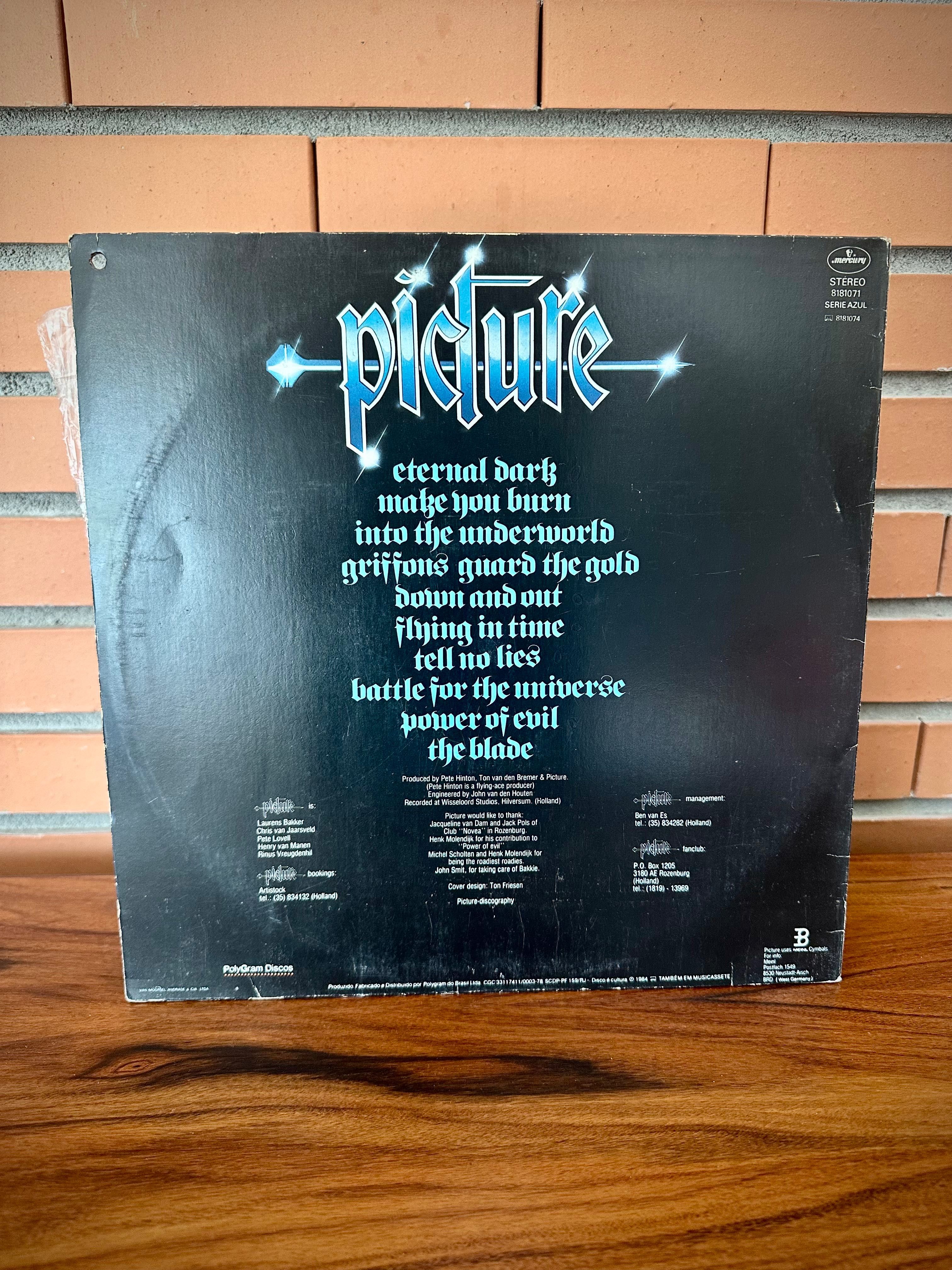 Disco vinil Picture - Eternal Dark