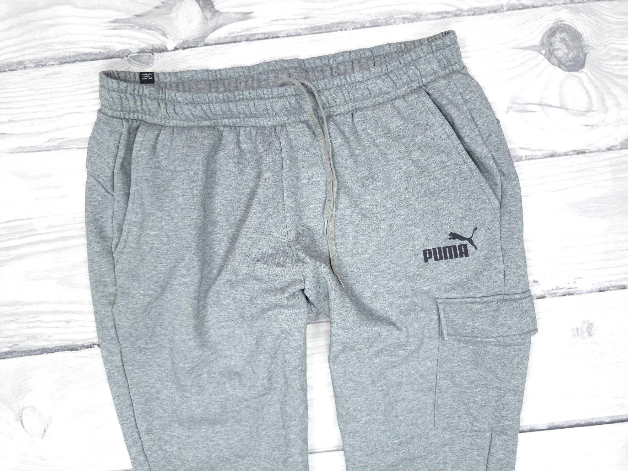 PUMA Męskie Dresy Spodnie Dresowe Ściągacze XL
