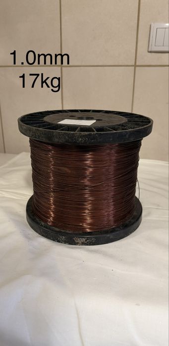 Drut miedziany nawojowy emaliowany