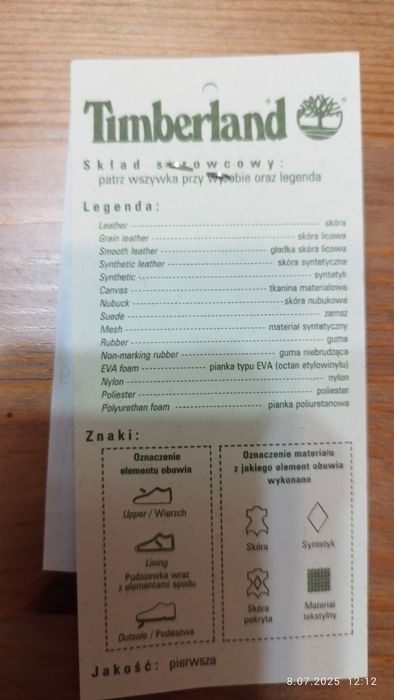 Buty Timberland 44