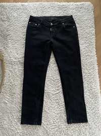 Czarne jeansy męskie Dsquared2 skinny fit klasyczne dżinsy