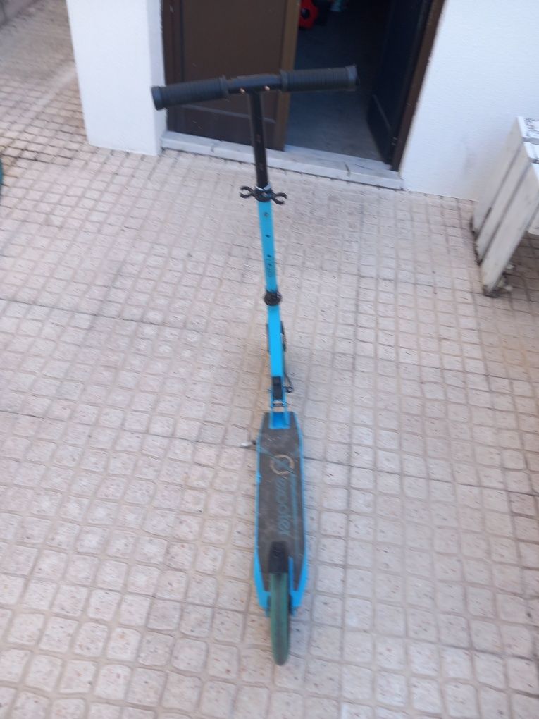 Trotineta azul Exooter