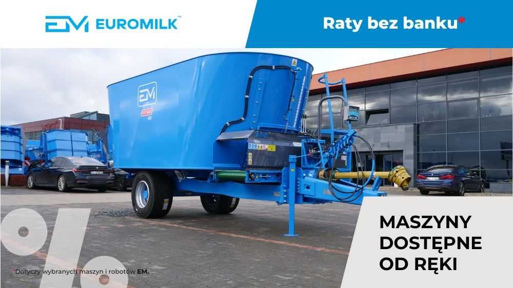 Wóz paszowy Paszowóz EUROMILK RINO FXX 1600 HD 16m3 OD RĘKI